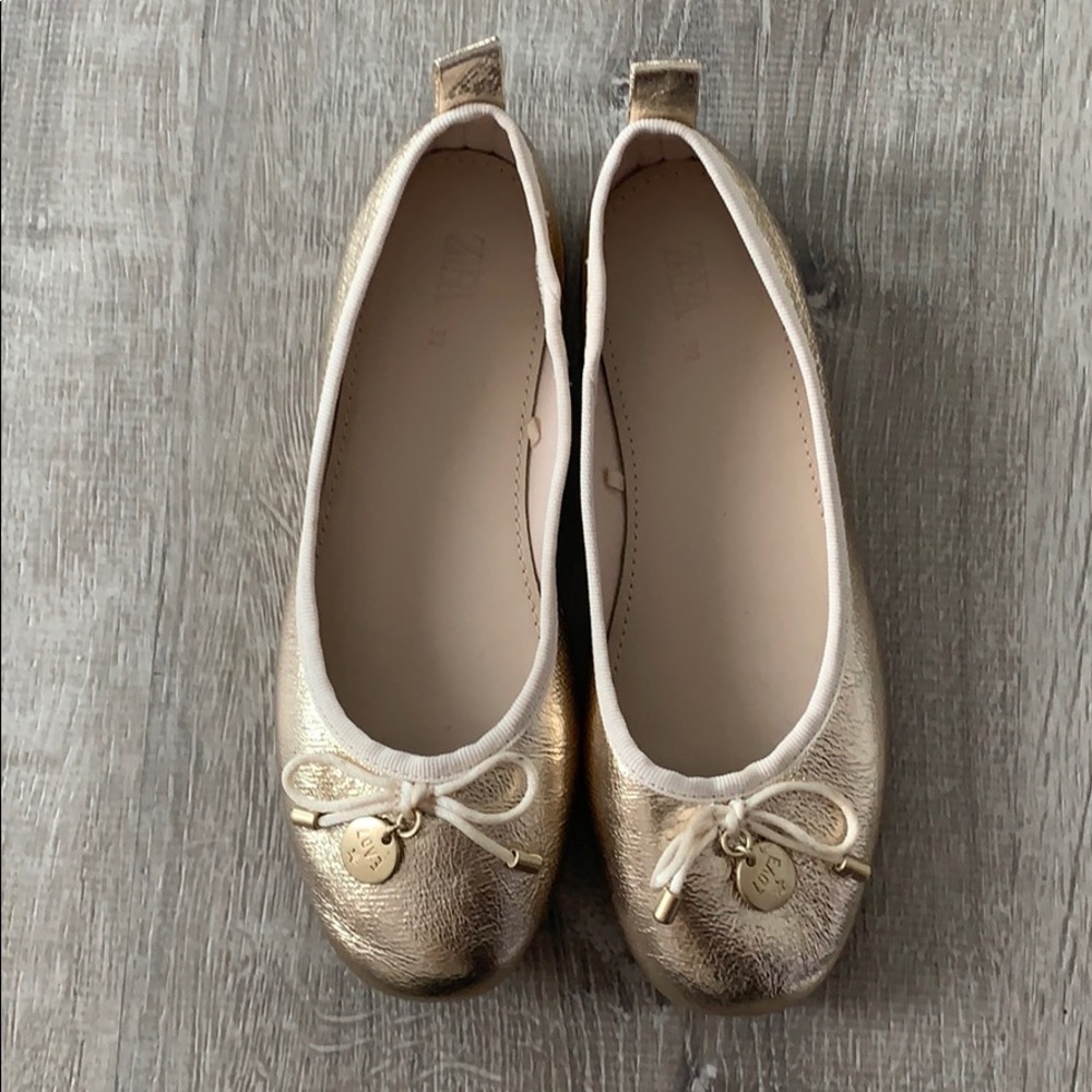 Zara ballet flats kids